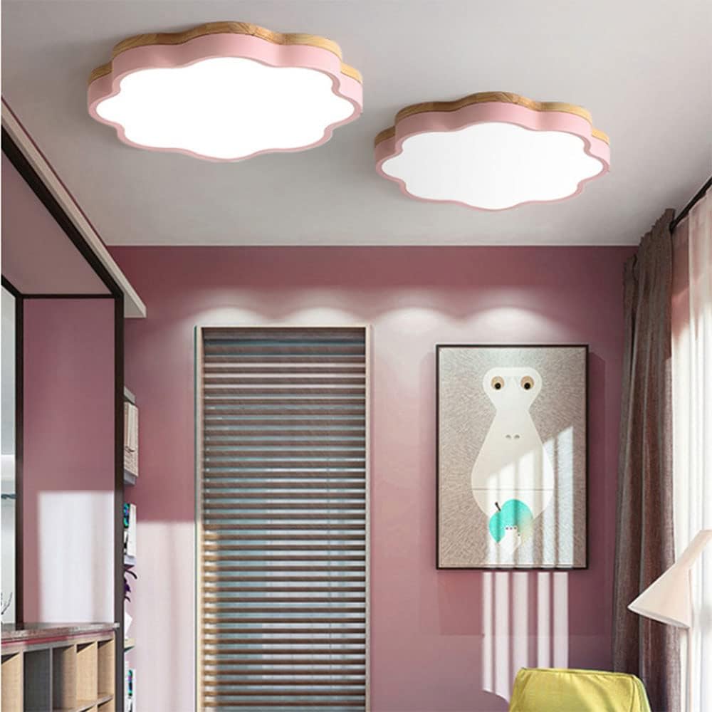 Modern Acrylic Flowers Kid LED Ceiling Light For Bedroom