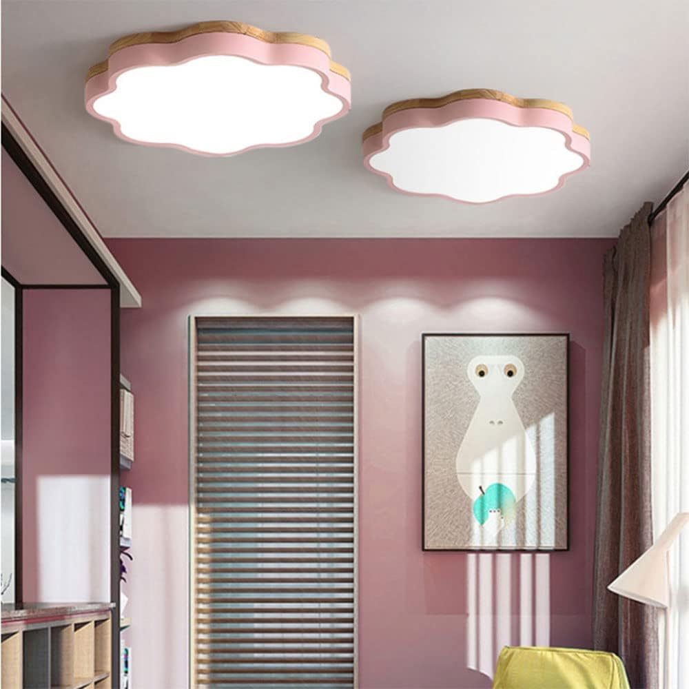 Modern Acrylic Flowers Kid LED Ceiling Light For Bedroom