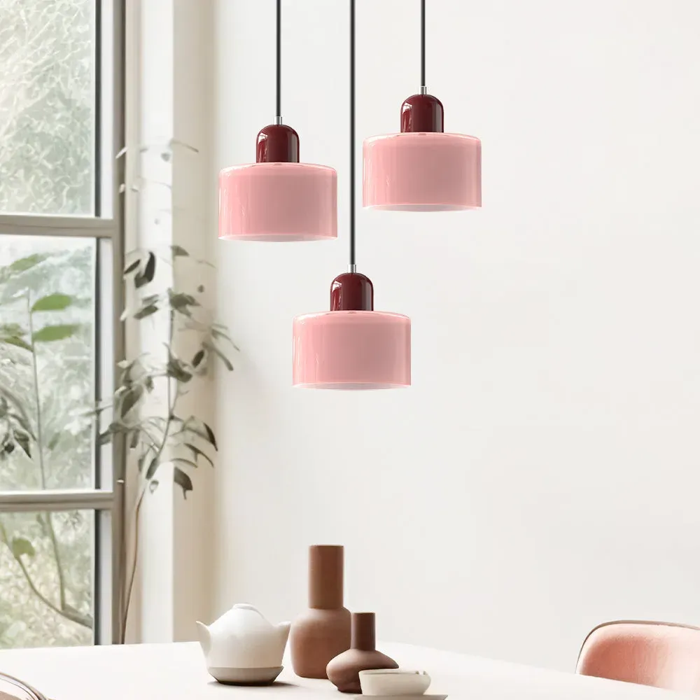 Bauhaus Modern Glass Ceiling Pendant Light