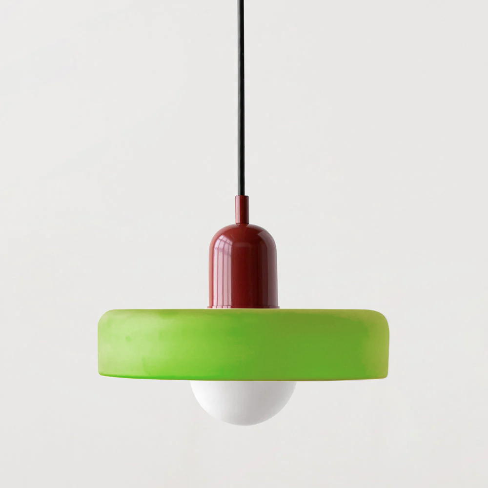 Bauhaus Stained Glass Pendant Light -Homdiy