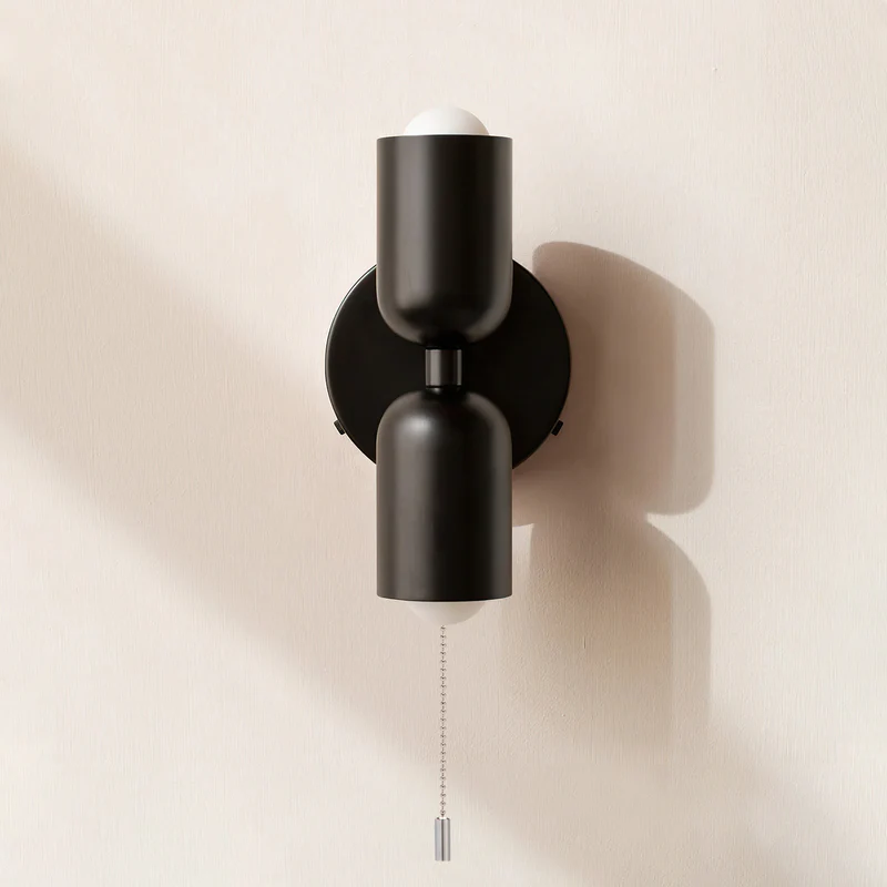 Modern Cream Style Double Head Home Deco Wall Light