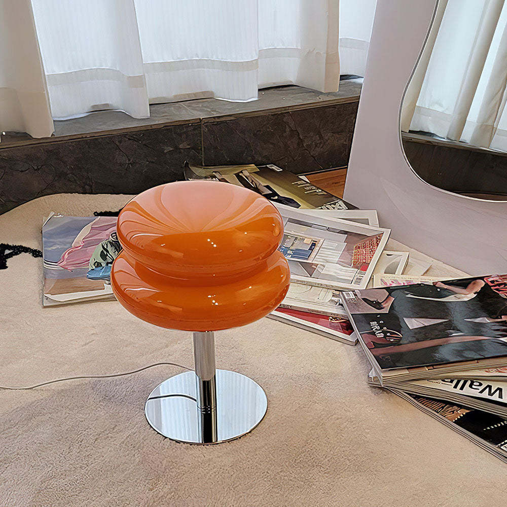 Morandi Glass Simple Living Room Mini Table Lamp