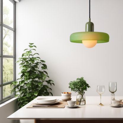 Colorful Bauhaus Glass Pendant Light -Homdiy