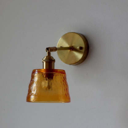 Nordic Vintage Glass Wall Sconce -Homdiy