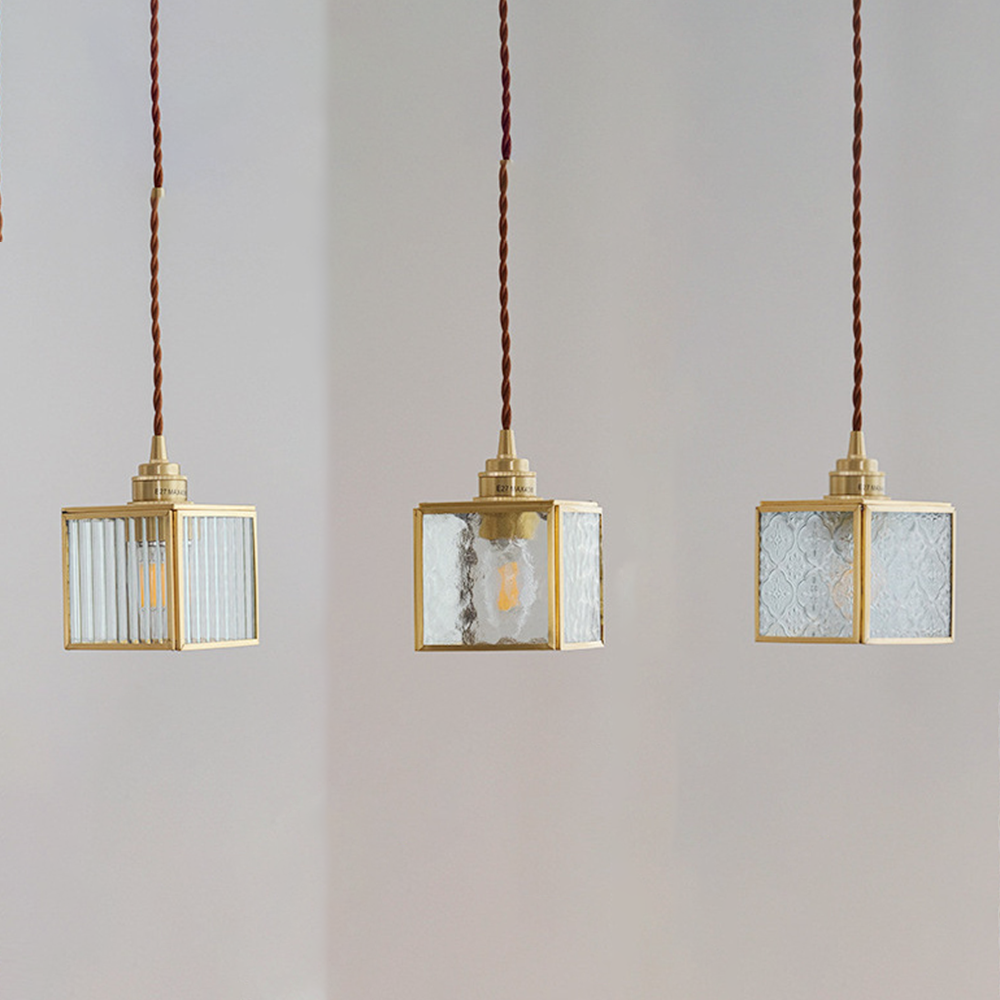 Small Exquisite Glass Living Room Pendant Lights