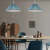 Homdiy Pendant Light Variable Paper Art Green Dining Room Pendant Lights