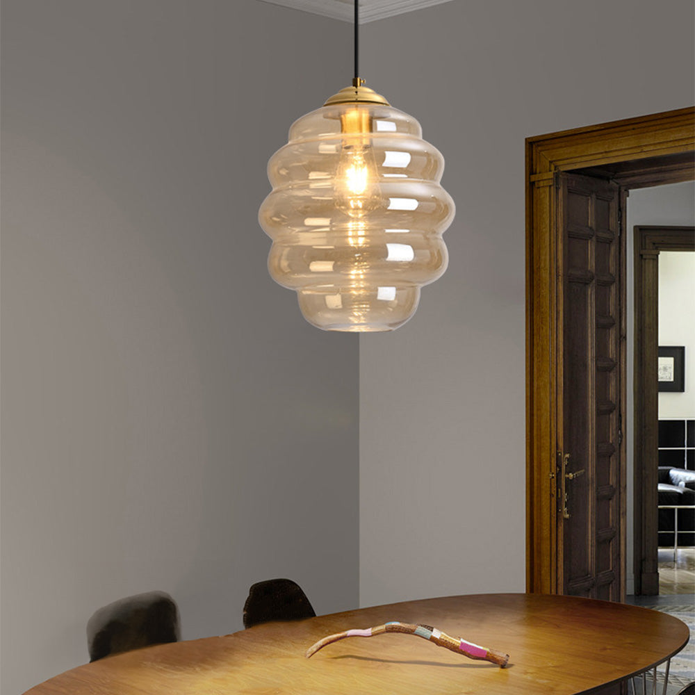 Colorful Glass Kitchen Pendant Lighting