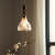 Lampsmodern Pendant Lamp Antique Brass And Glass Bedside Pendant Lighting