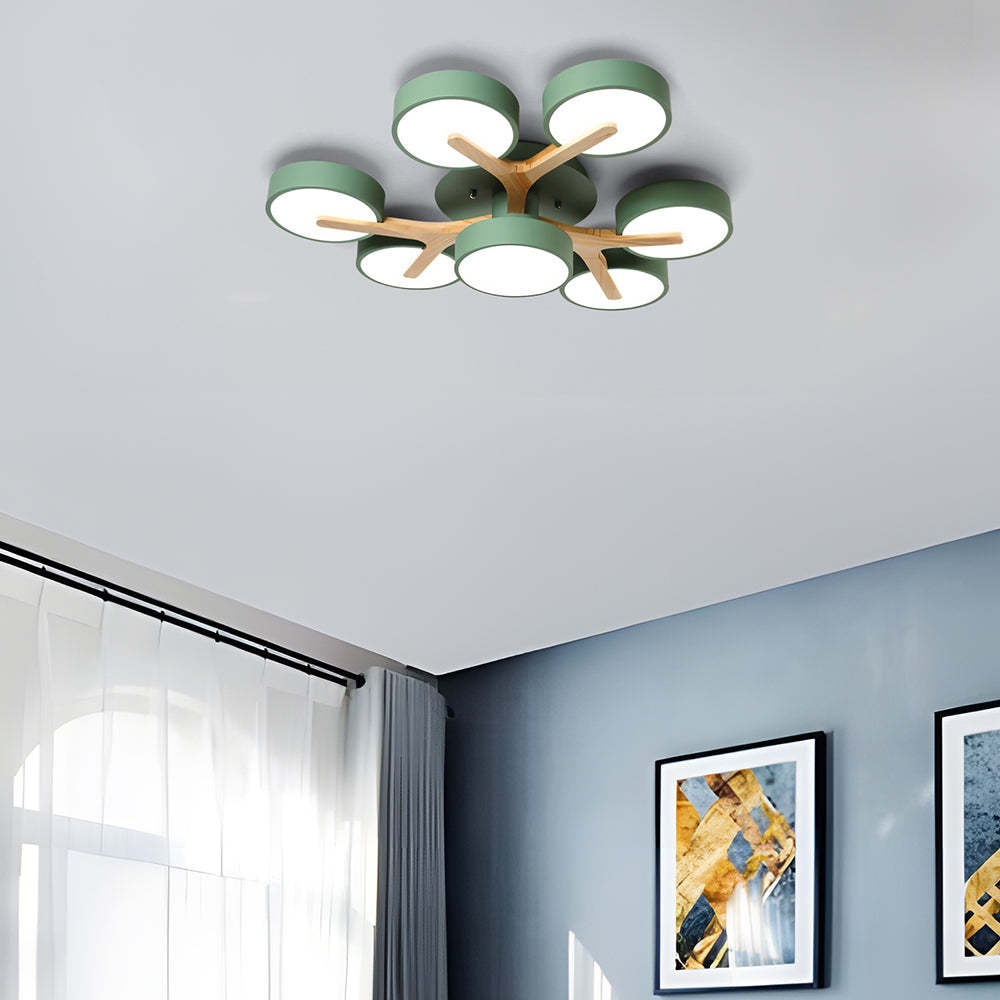 Contemporary Stylish Acrylic Living Room LED Ceiling Lights