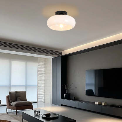 Modern Minimalist Glass Living Room Ceiling Light
