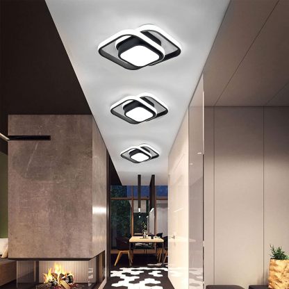 Double Ring Simple LED Ceiling Lamp