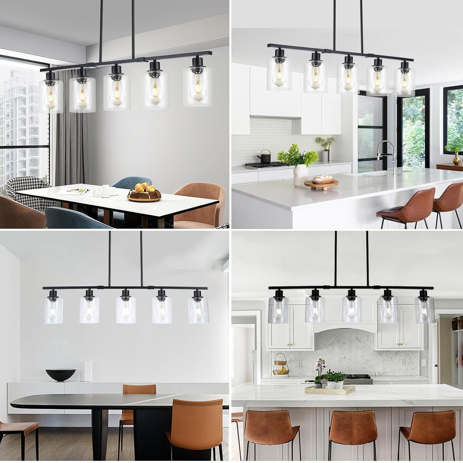 Industrial Black Ceiling Lights For Kitchen Island