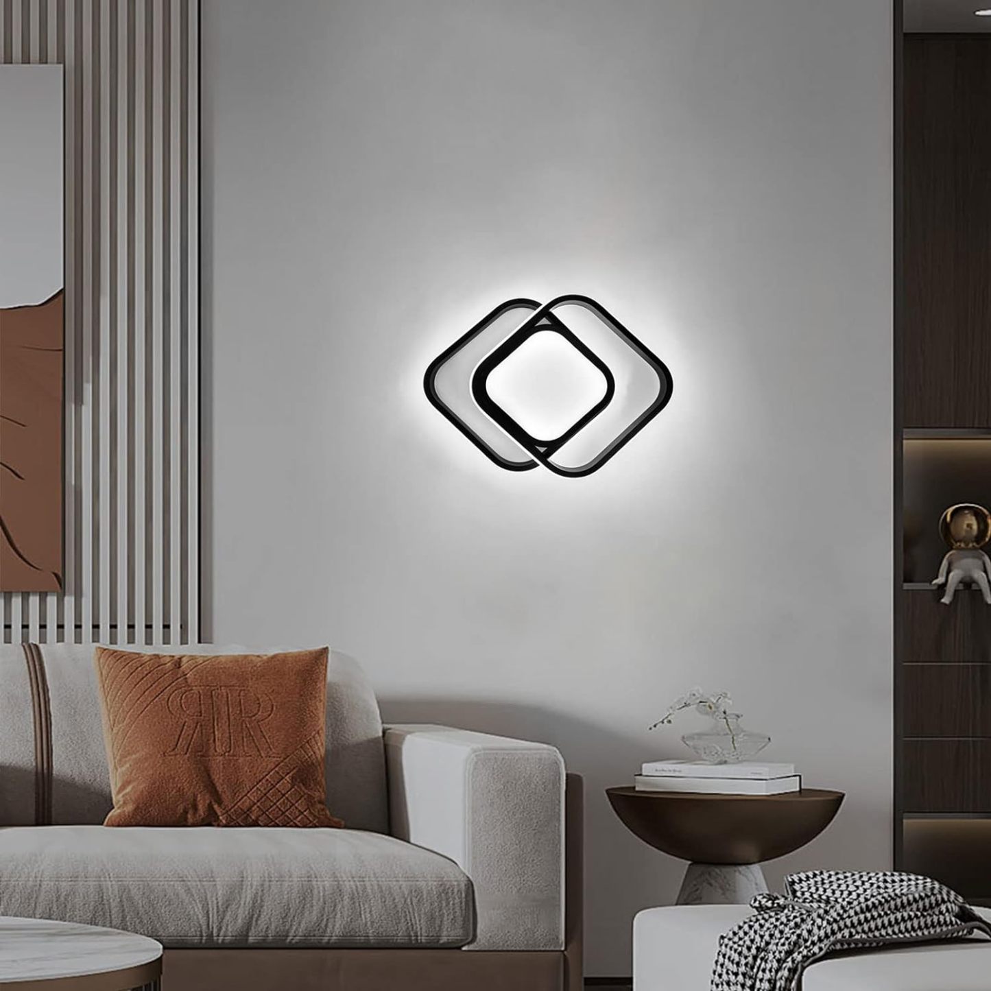 Double Ring Simple LED Ceiling Lamp