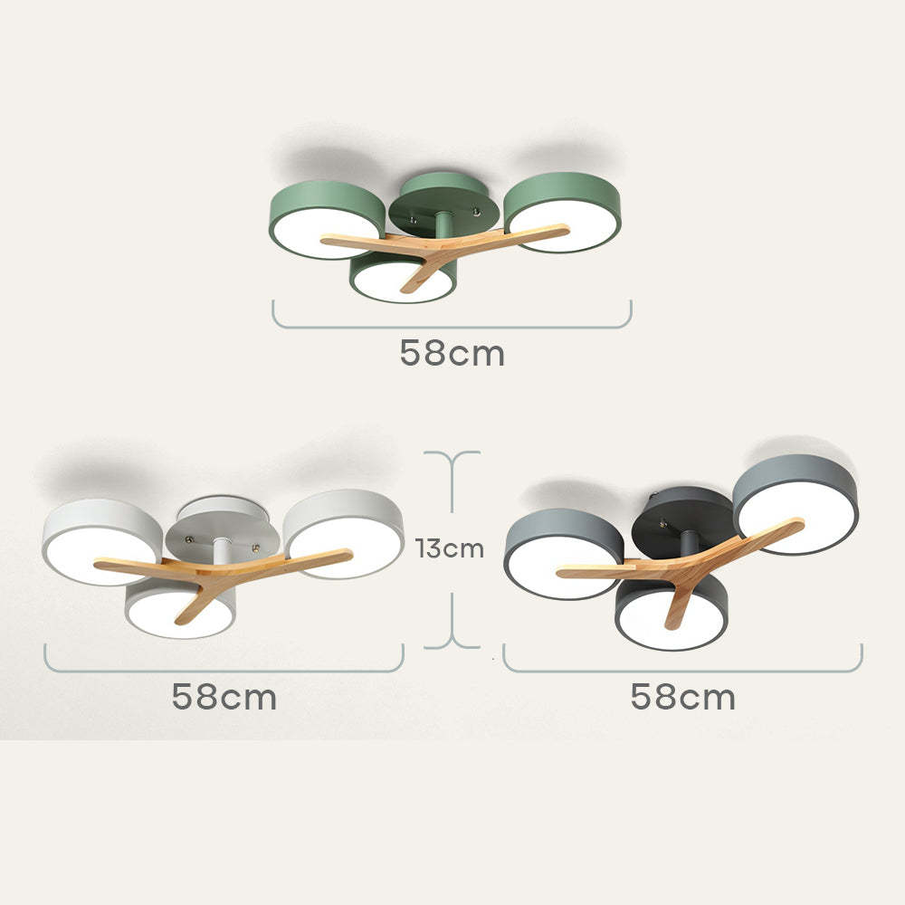 Contemporary Stylish Acrylic Living Room LED Ceiling Lights