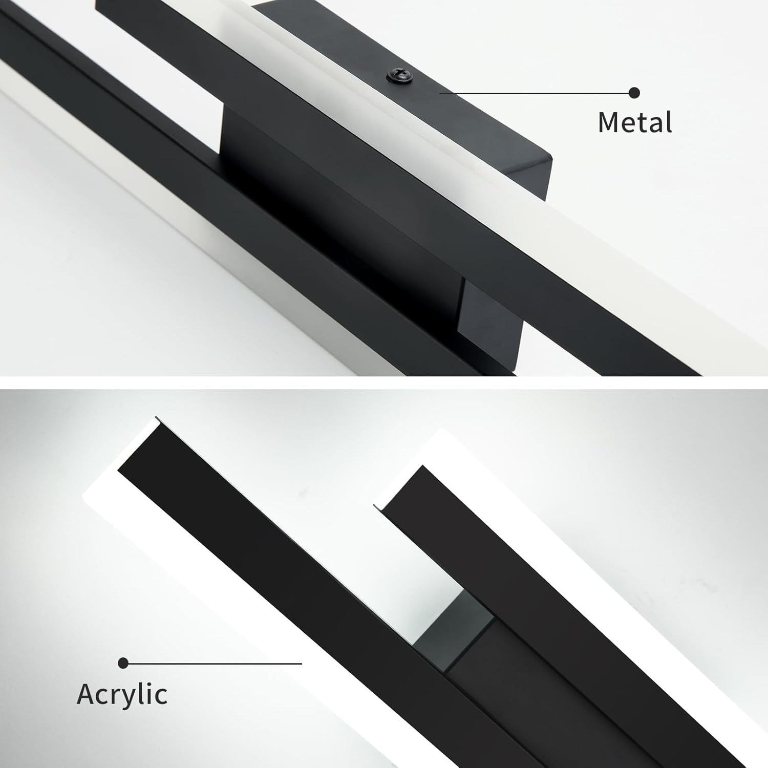 Modern Long Acrylic Wall Sconce Living Room LED Wall Lights