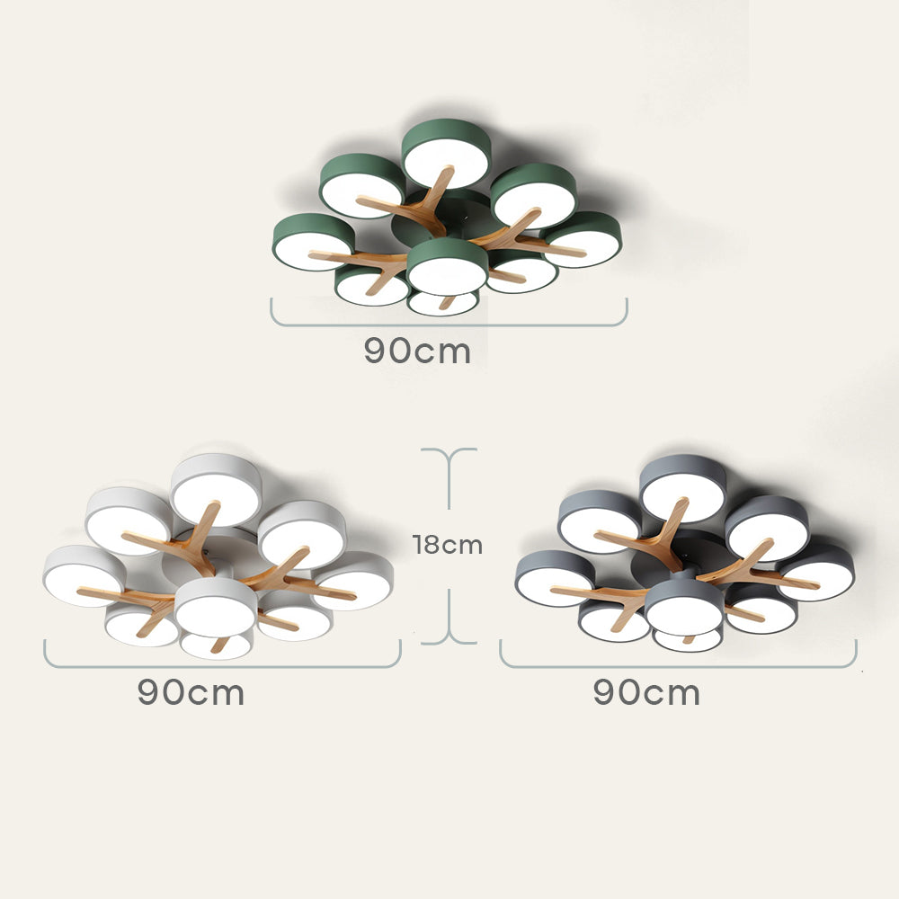 Contemporary Stylish Acrylic Living Room LED Ceiling Lights