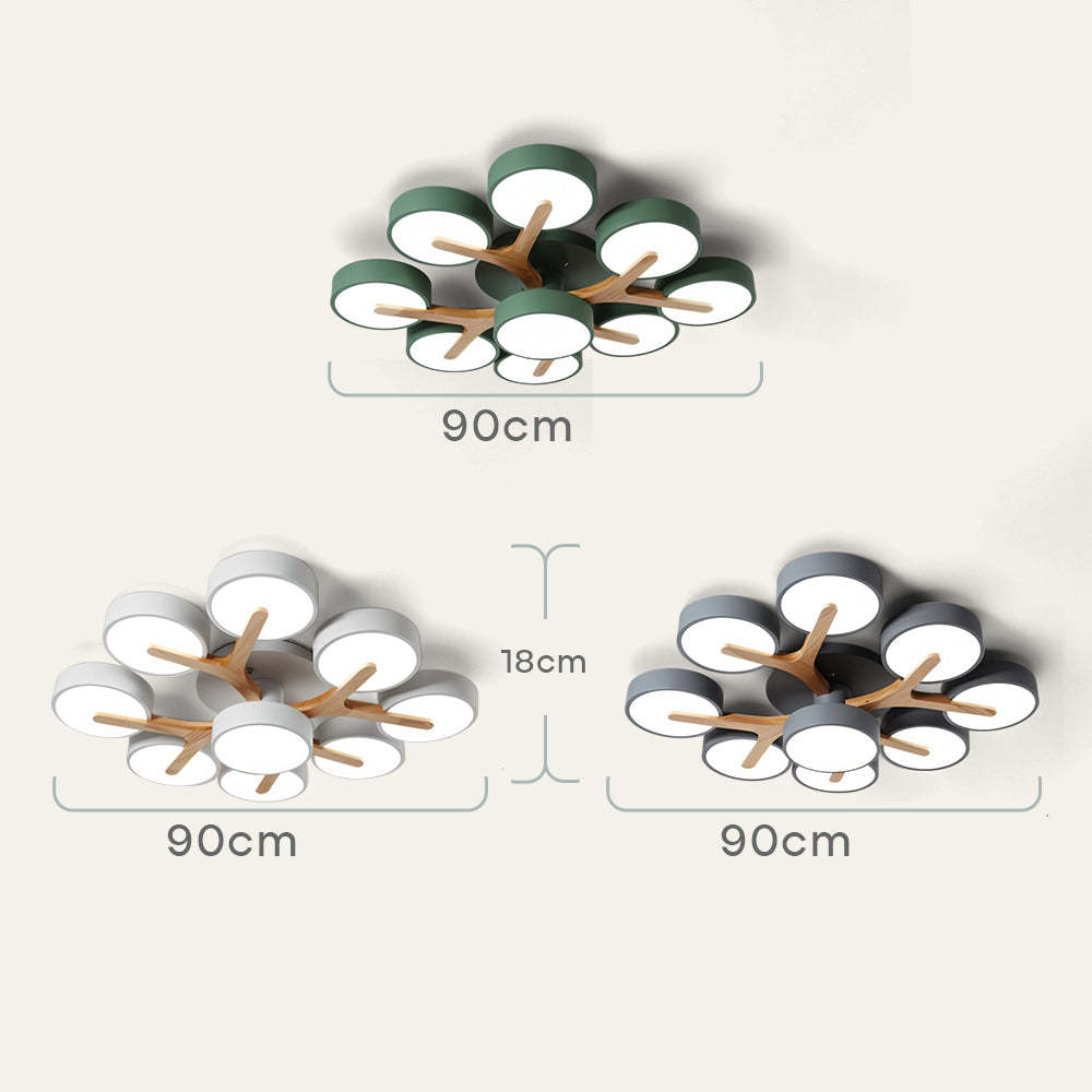 Contemporary Stylish Acrylic Living Room LED Ceiling Lights