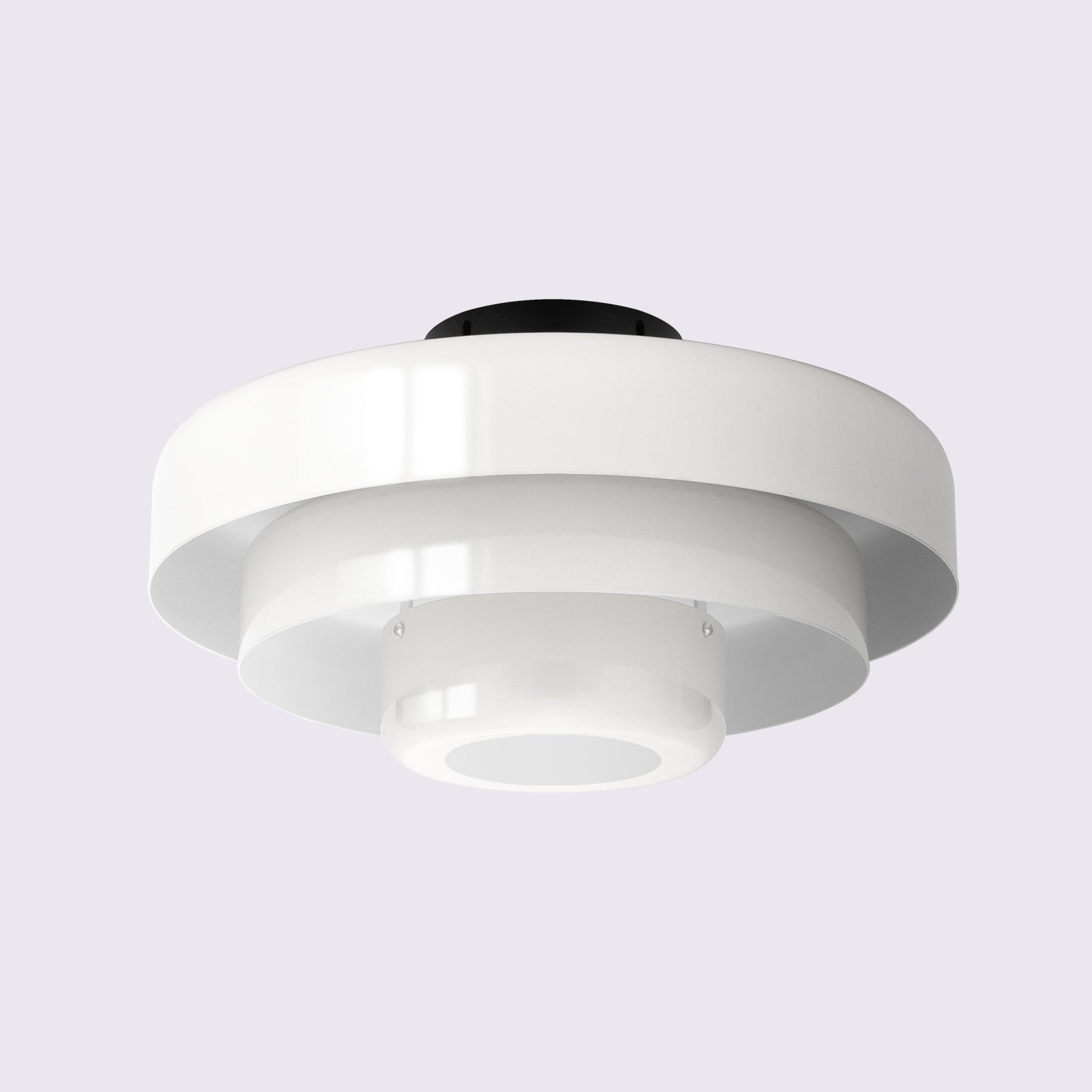 Mid-Century Iron Ceiling Lights