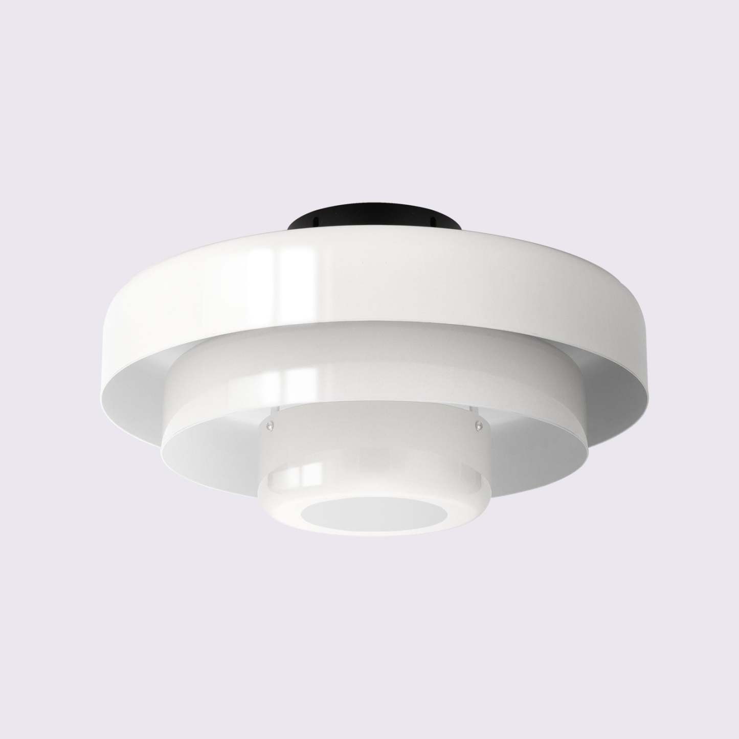 Mid-Century Iron Ceiling Lights