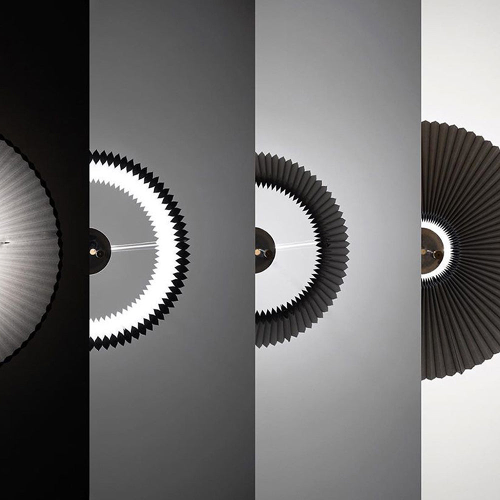 Variable Paper Art Green Dining Room Pendant Light 