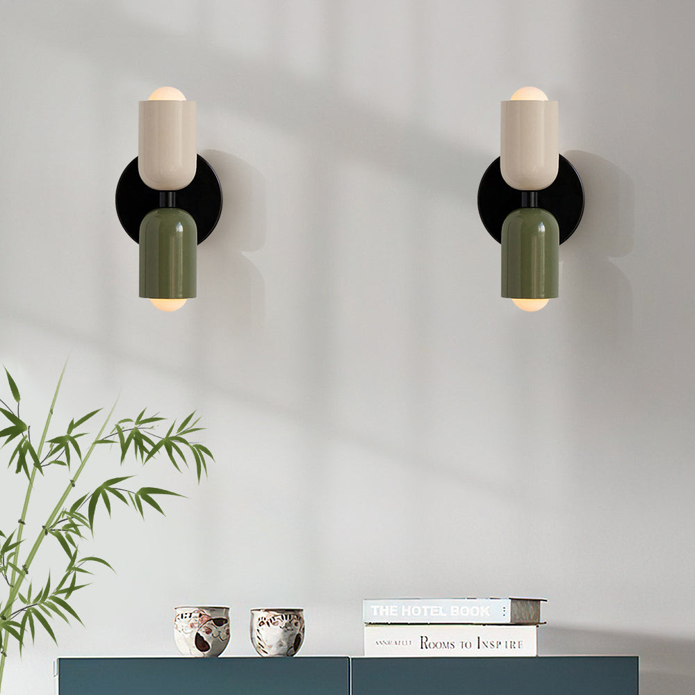 Double Head Vintage Bedroom Wall Light