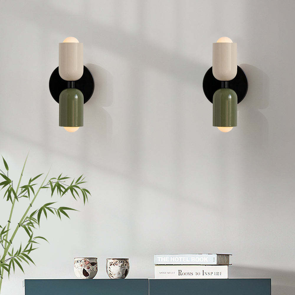 Double Head Vintage Bedroom Wall Light