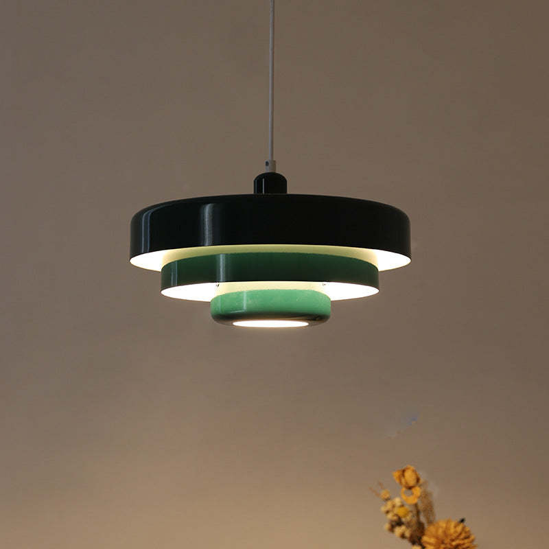 Medieval Iron Retro Single Head Bauhaus Pendant Light -Homdiy