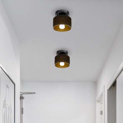 Bauhaus Glass Colorful Ceiling Lights