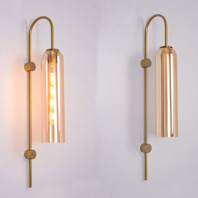 Modern Glass Wall Lamp For Bedroom Background Bedside Wall Lighting -Homdiy