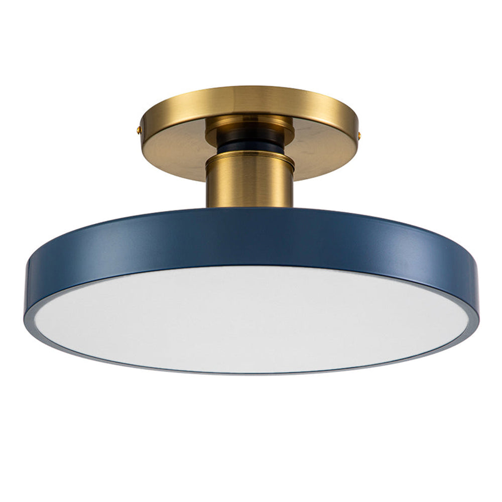 Contemporary Blue LED Ceiling Lights For Living Room