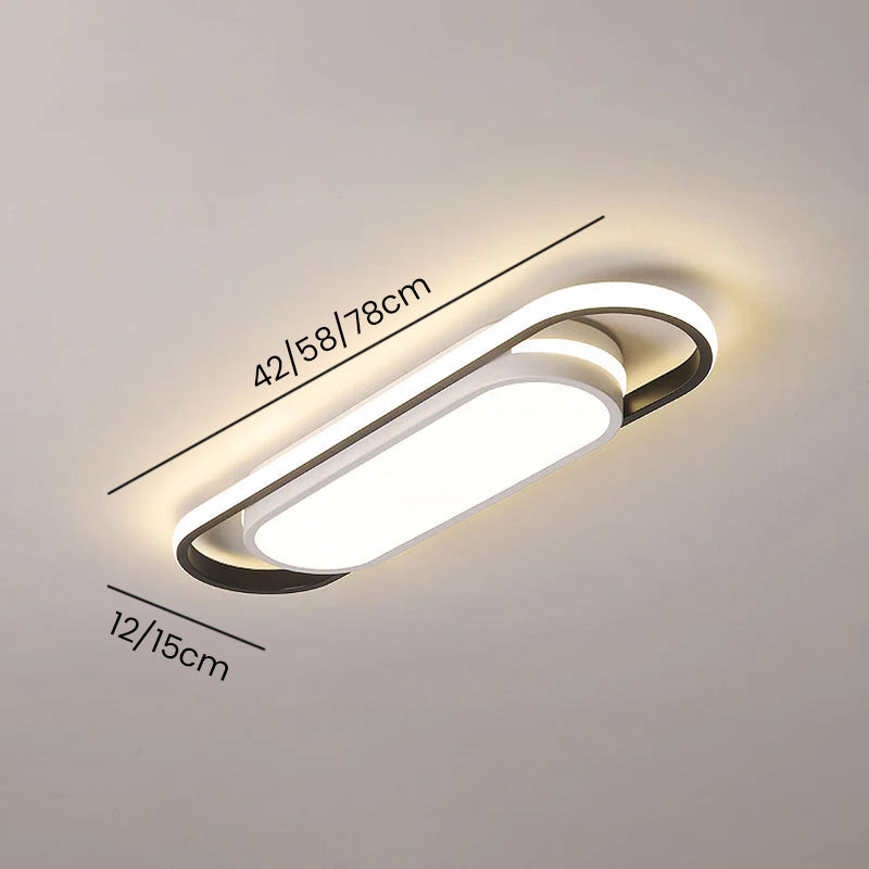 Minimalism Simple Corridor Long LED Low Ceiling Lights