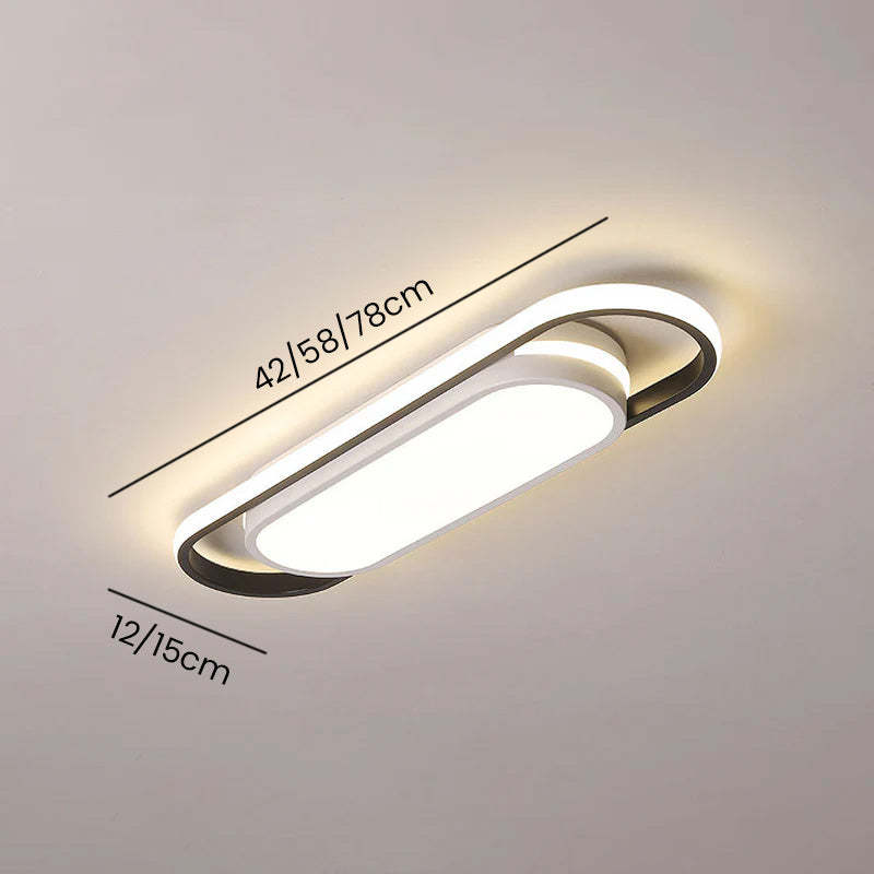 Minimalism Simple Corridor Long LED Low Ceiling Lights