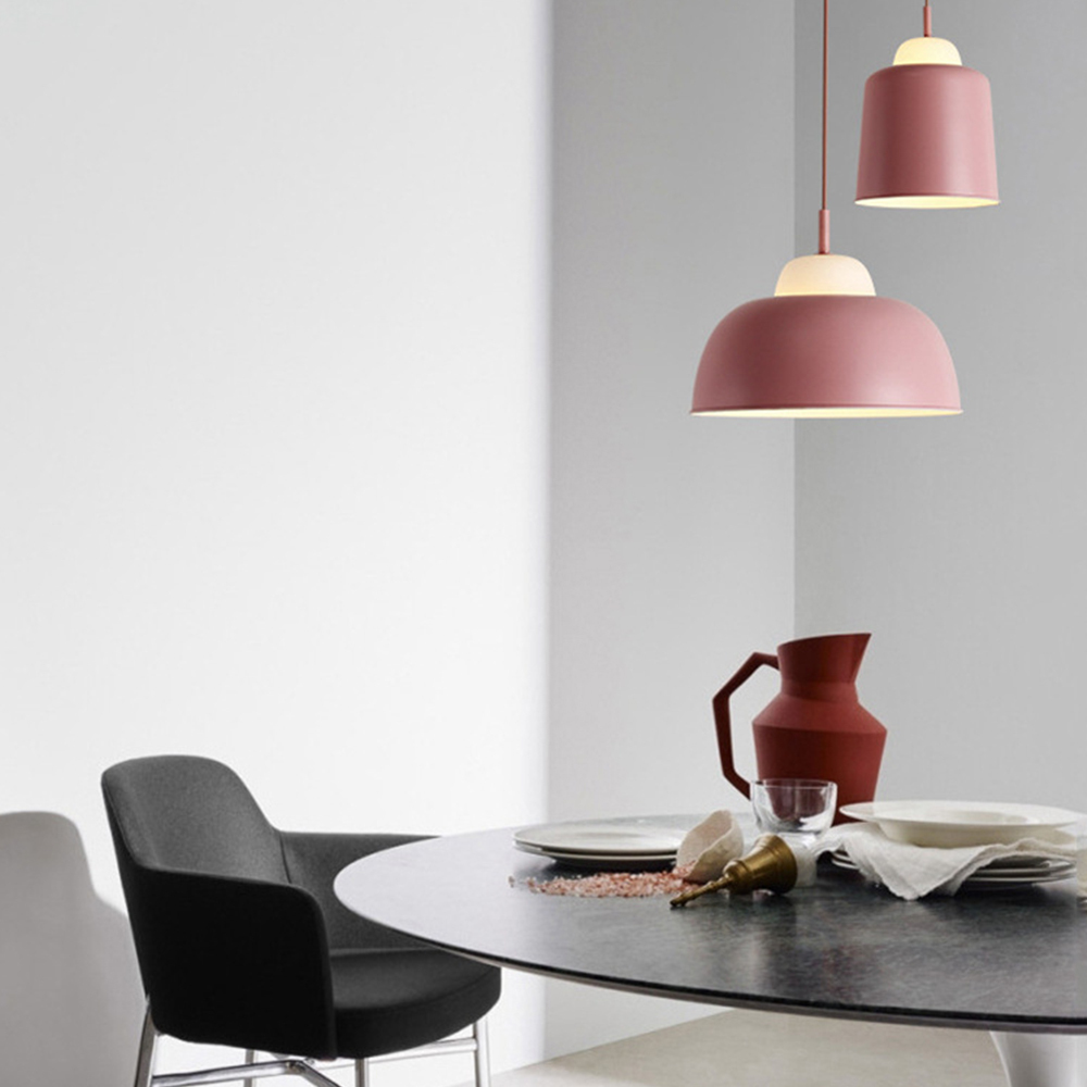 [Copy]Creative Wood Dining Room White Pendant Lights