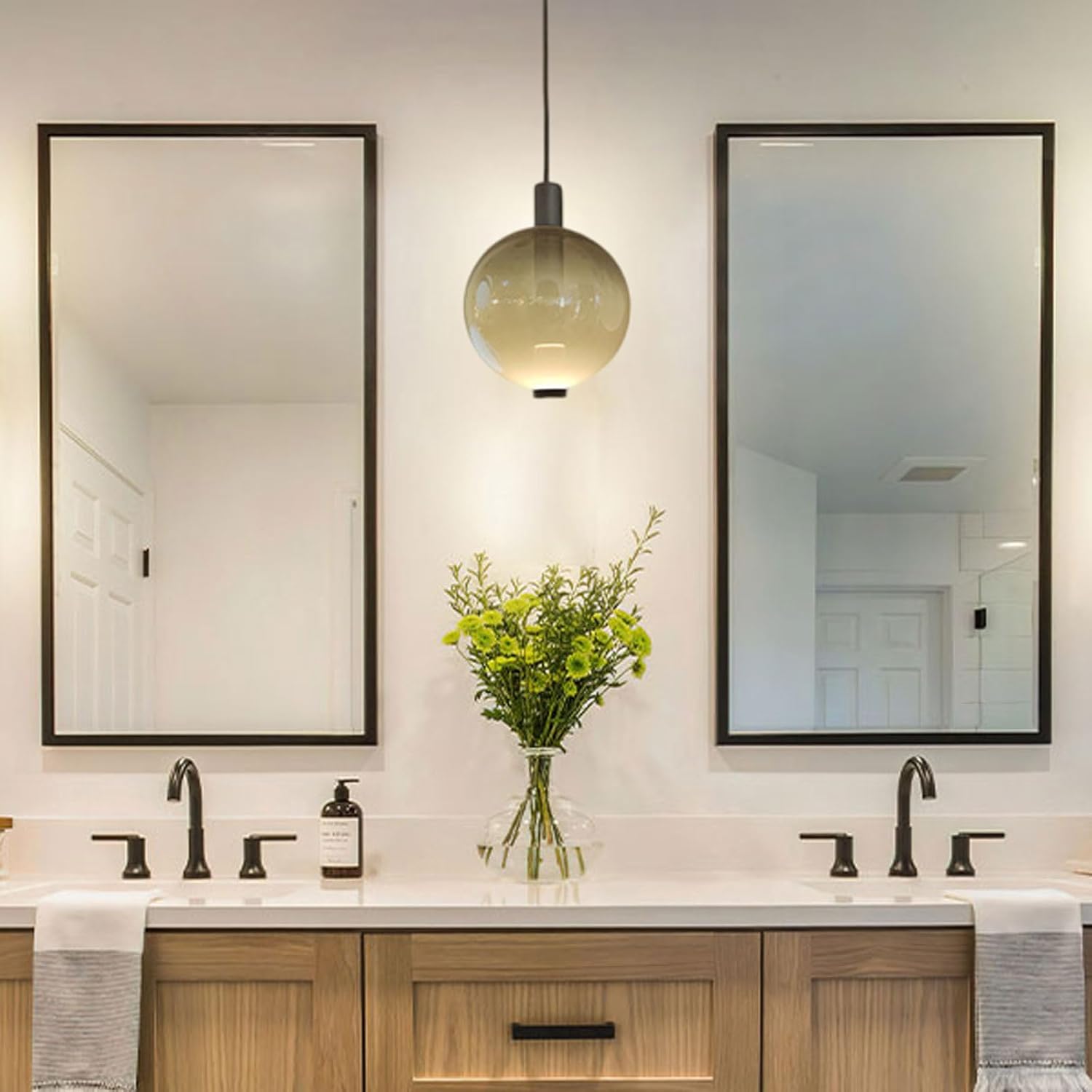 Creative Colorful Glass Hanging Lamp