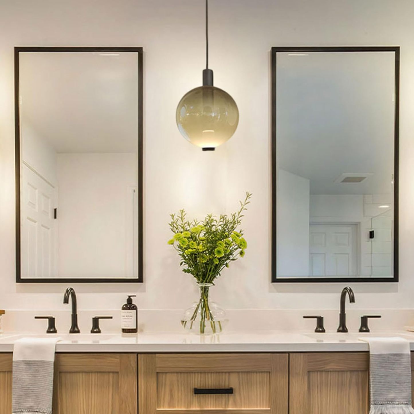 Creative Colorful Glass Hanging Lamp