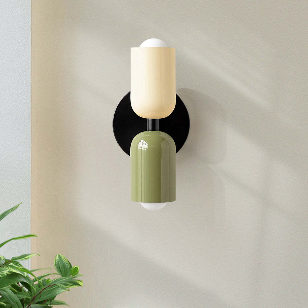 Modern Cream Style Double Head Home Deco Wall Light
