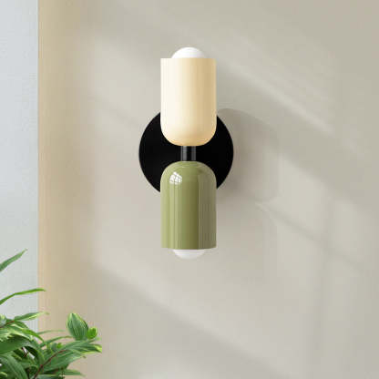 Modern Cream Style Double Head Home Deco Wall Light