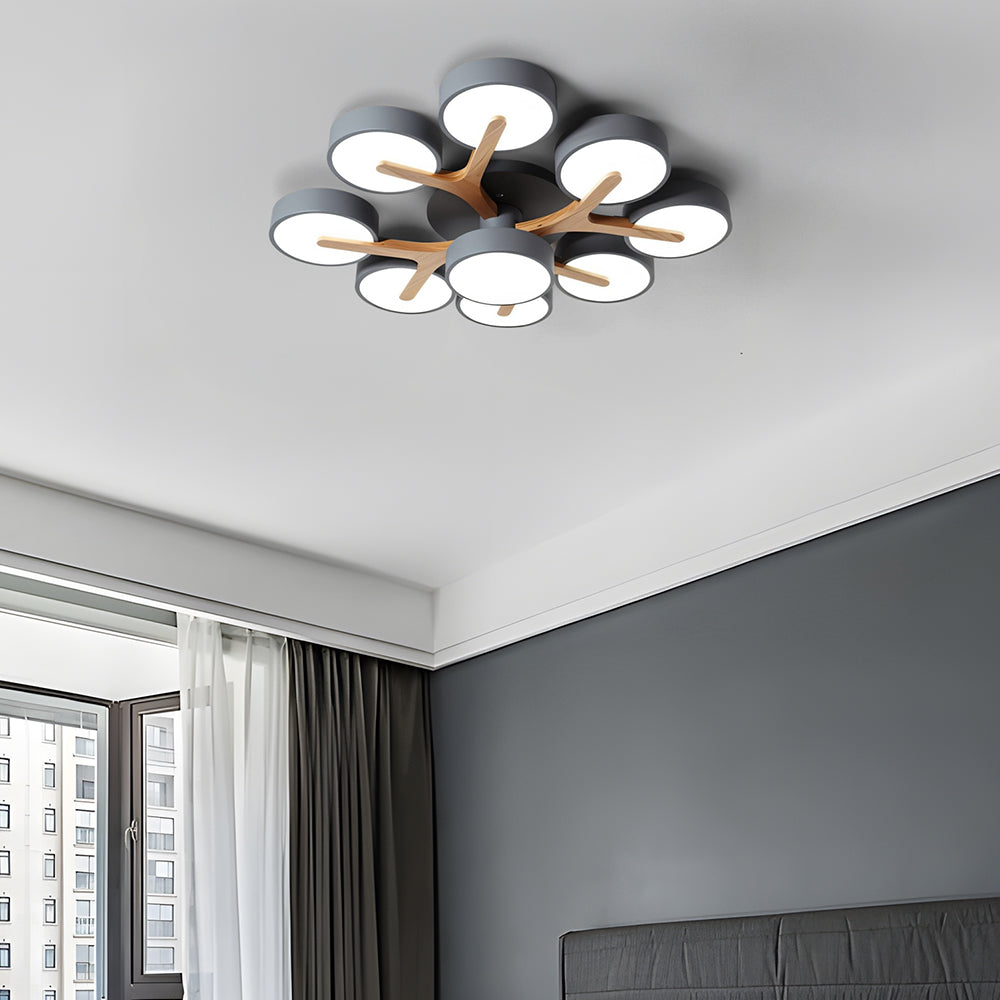 Contemporary Stylish Acrylic Living Room LED Ceiling Lights