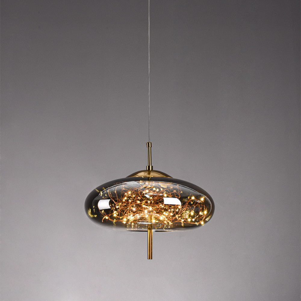 Modern Glass LED Pendant Lights