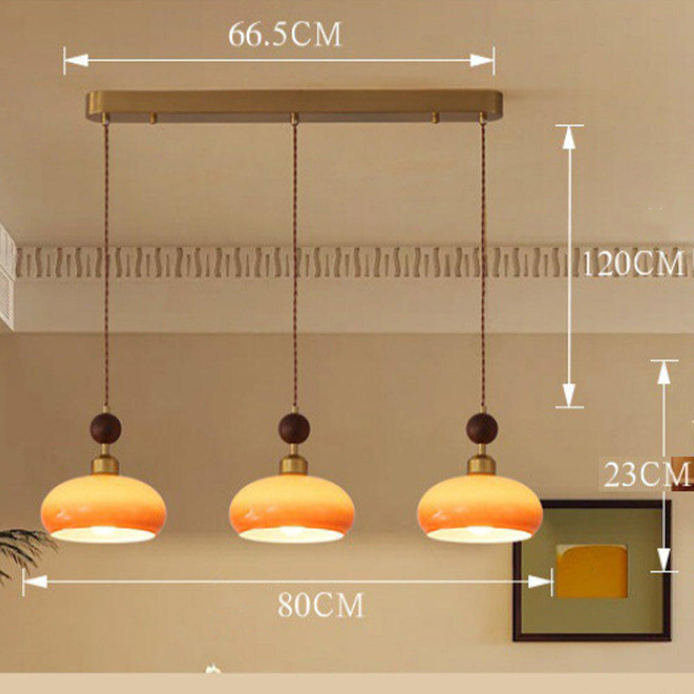 Nordic Glass Pendant Lighting For Kitchen Island