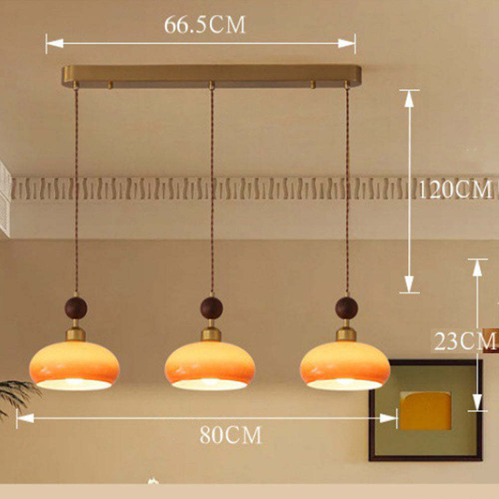 Nordic Glass Pendant Lighting For Kitchen Island