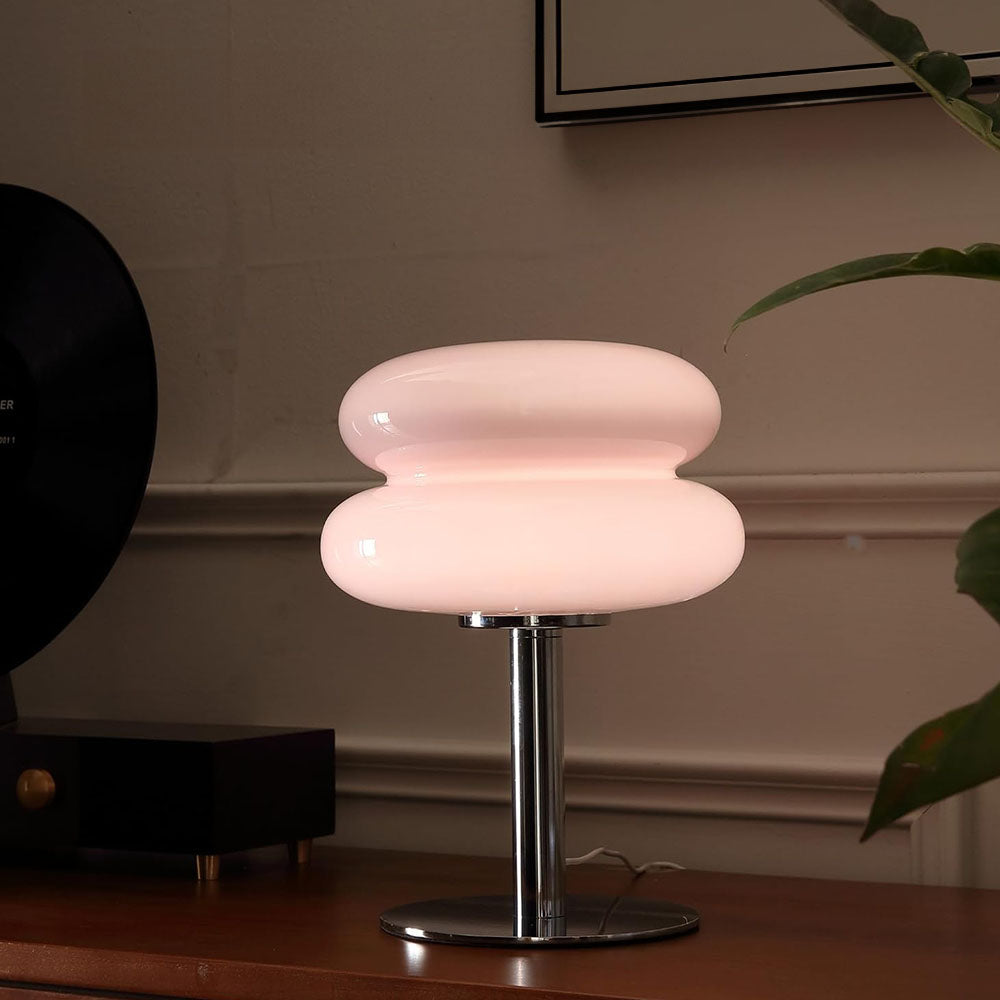 Morandi Glass Simple Living Room Mini Table Lamp