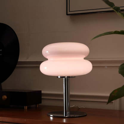 Morandi Glass Simple Living Room Mini Table Lamp