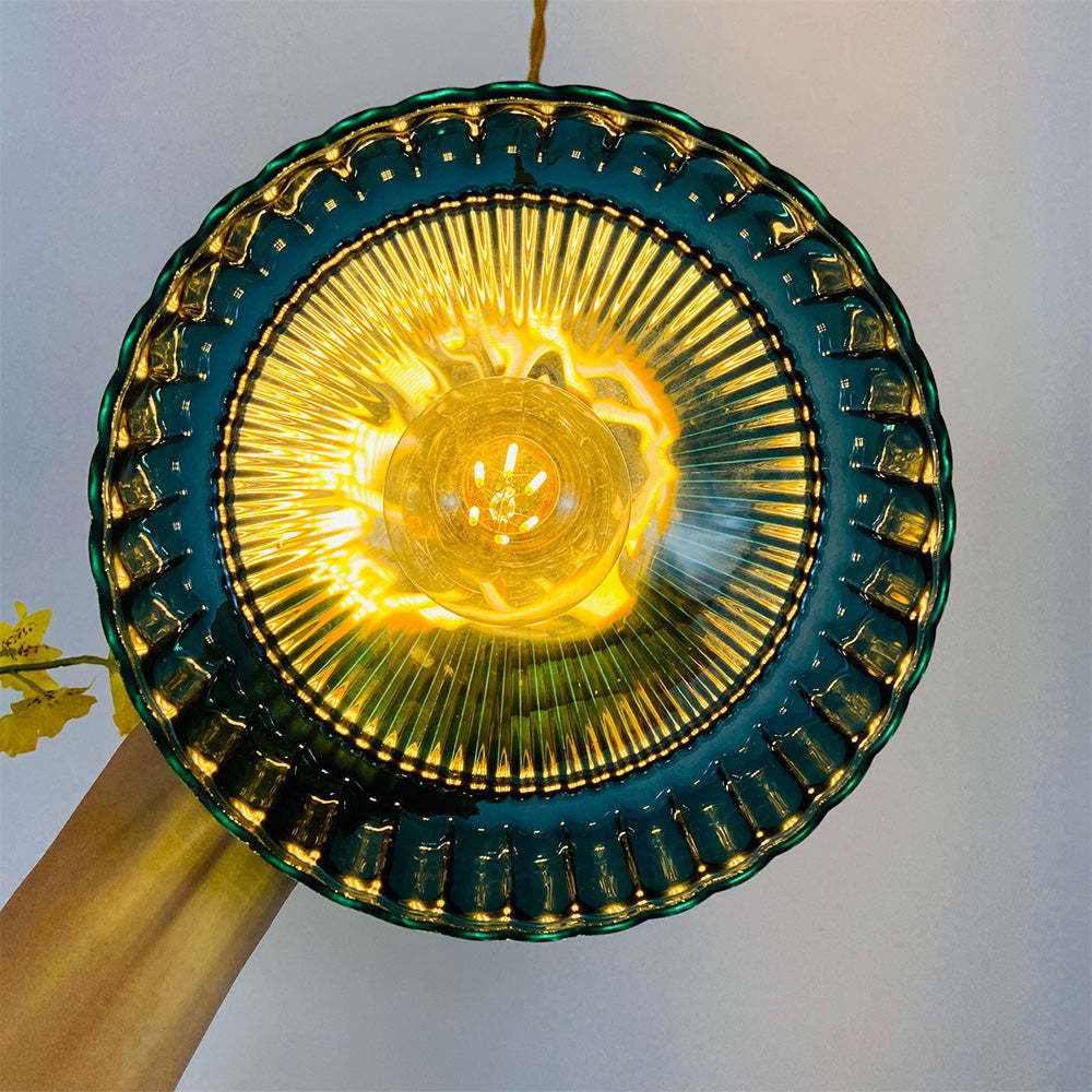 Vintage Glass Round Pendant Lighting