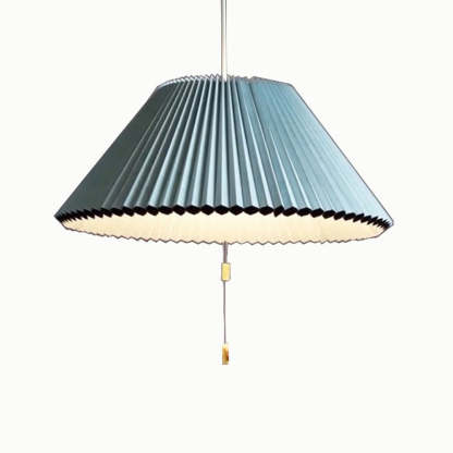 Variable Paper Art Green Dining Room Pendant Light 