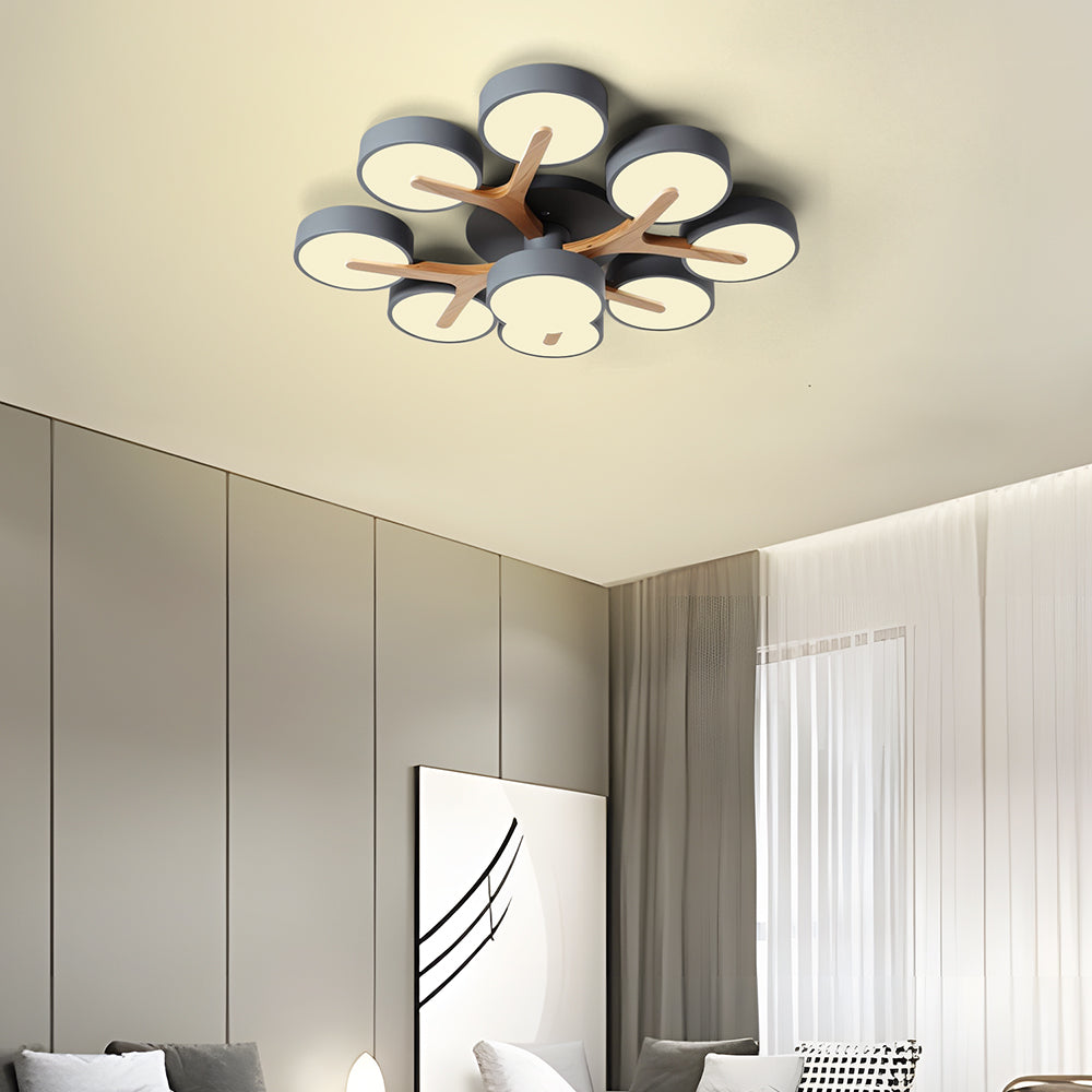 Contemporary Stylish Acrylic Living Room LED Ceiling Lights