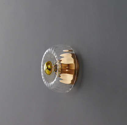 Contemporary Simple Mini Clear Glass Ceiling Light
