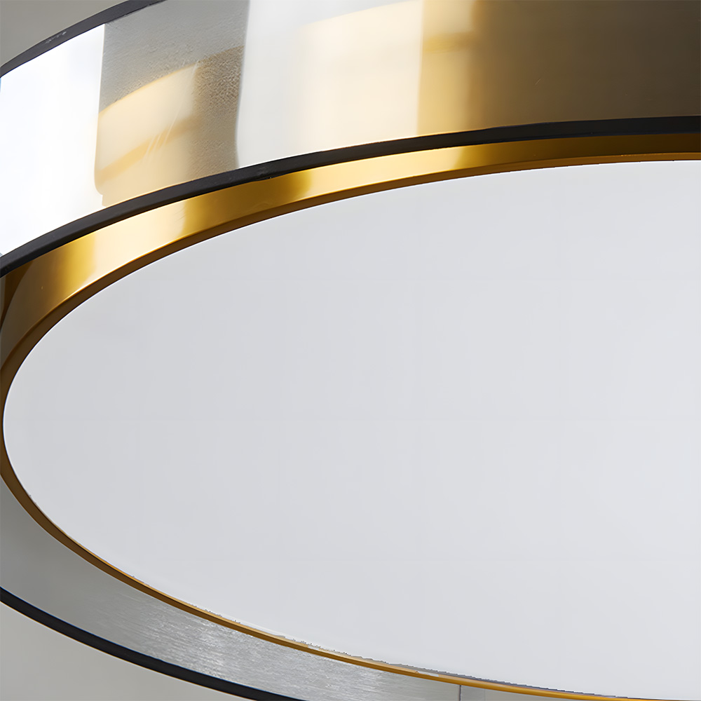 Luxury Creative Round Flush Mount LED Bedroom Ceiling Light