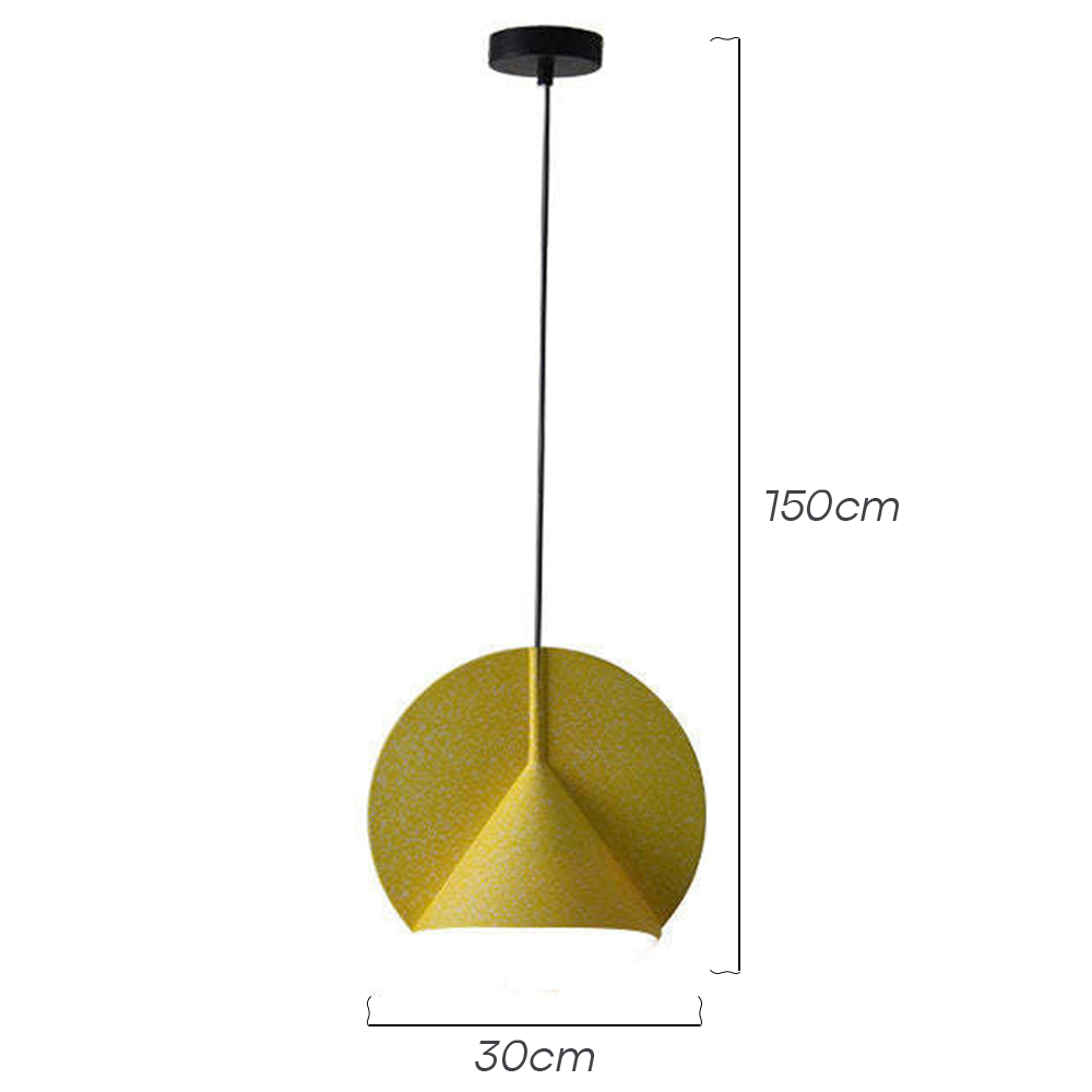 Macaron Industrial Resin LED Pendant Lights For Dining Room