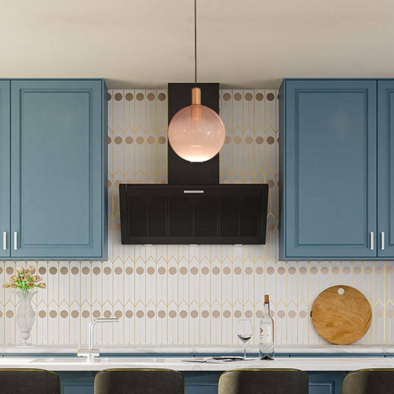 Creative Colorful Glass Hanging Lamp